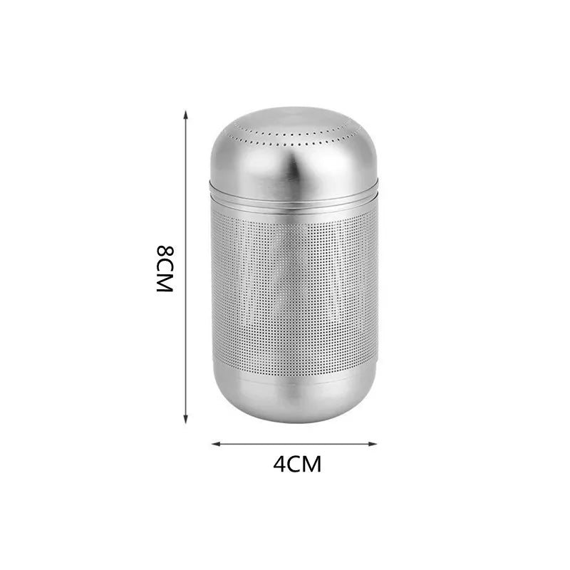 Fine mesh tea infuser, full product view