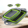 Foldable Silicone Colander — Collapsible Kitchen Strainer