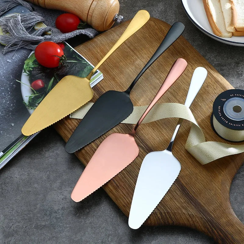 Silver cake server variant, product photo