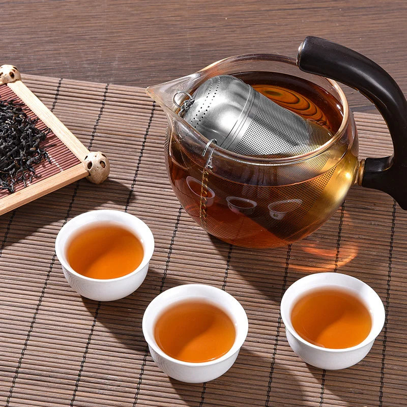 S size tea infuser with chain, technical dimensions