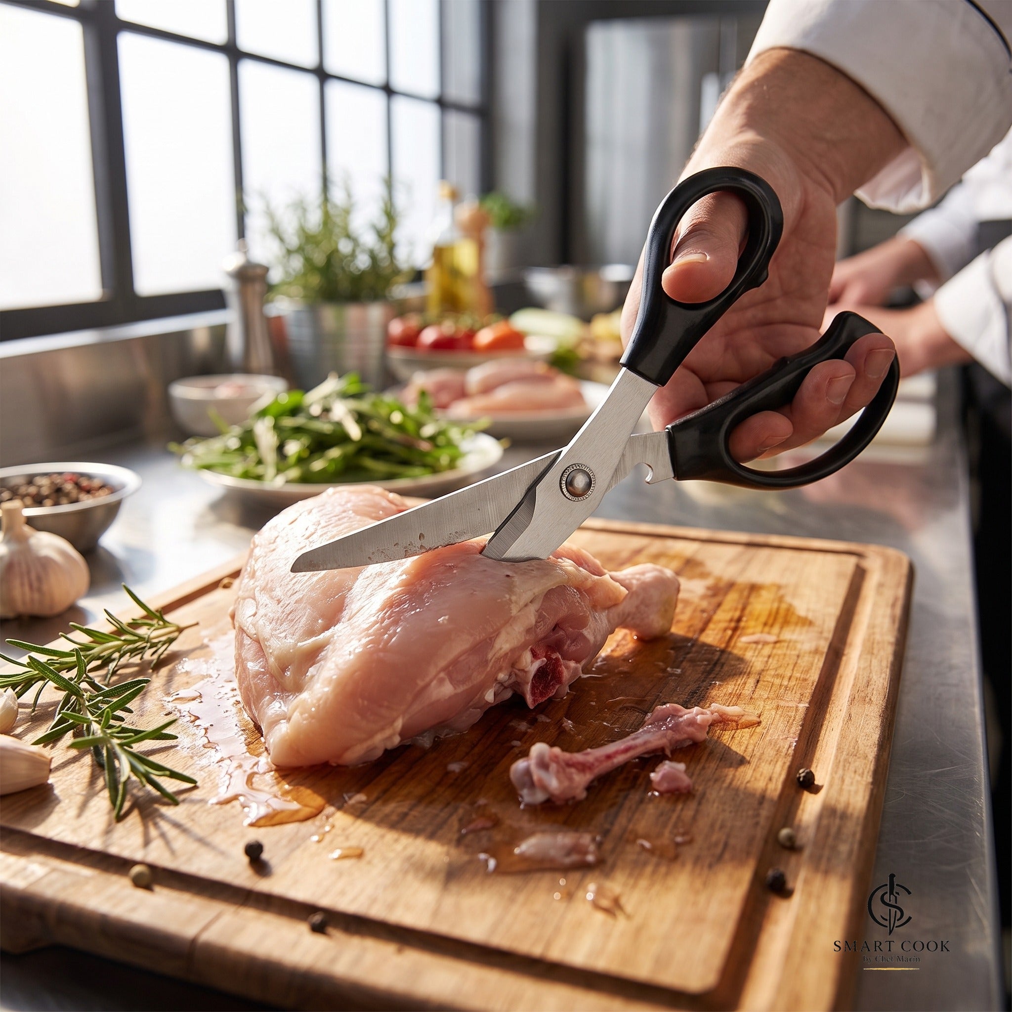 Heavy-Duty Kitchen Scissors - Smart Cook by Chef Marín kitchen tool, photo 6 of 6