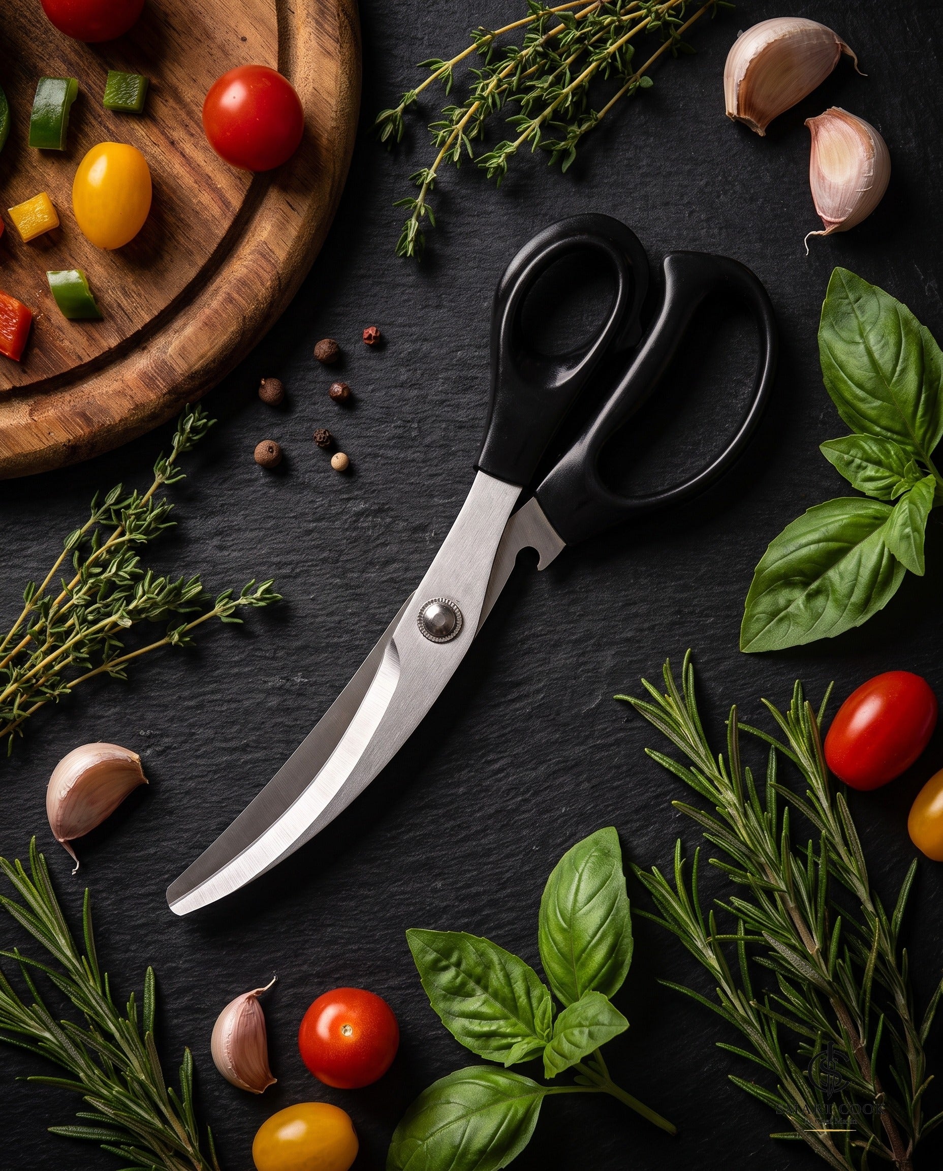 Heavy-Duty Kitchen Scissors - Smart Cook by Chef Marín kitchen tool, photo 1 of 6