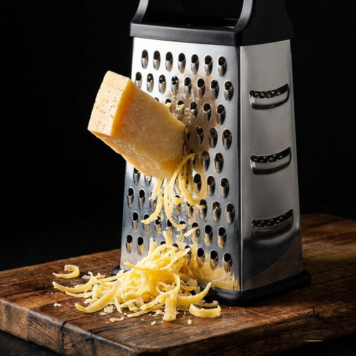 4-Sided Box Grater with Container - Smart Cook by Chef Marín kitchen tool, photo 1 of 6