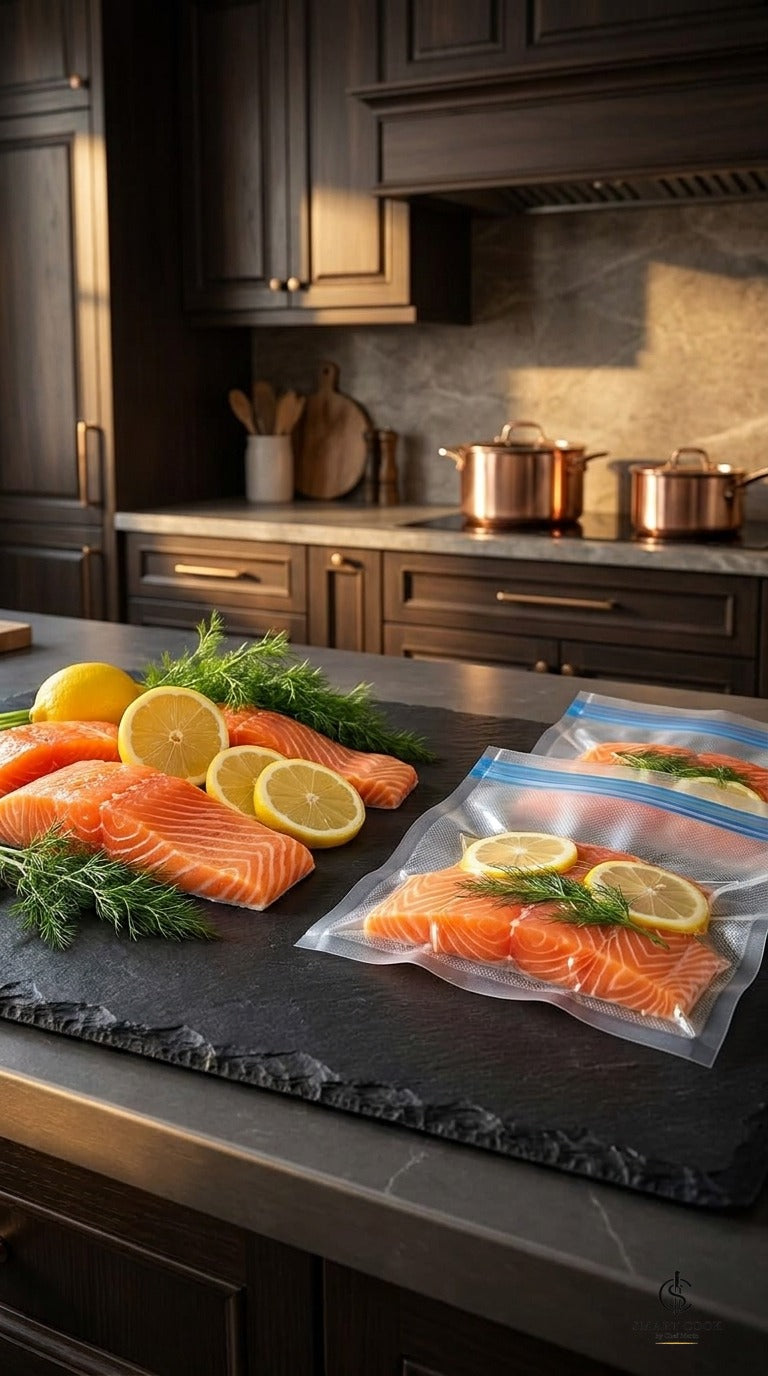 Vacuum Sealer Bags with Electric Pump - Smart Cook by Chef Marín kitchen tool, photo 4 of 8
