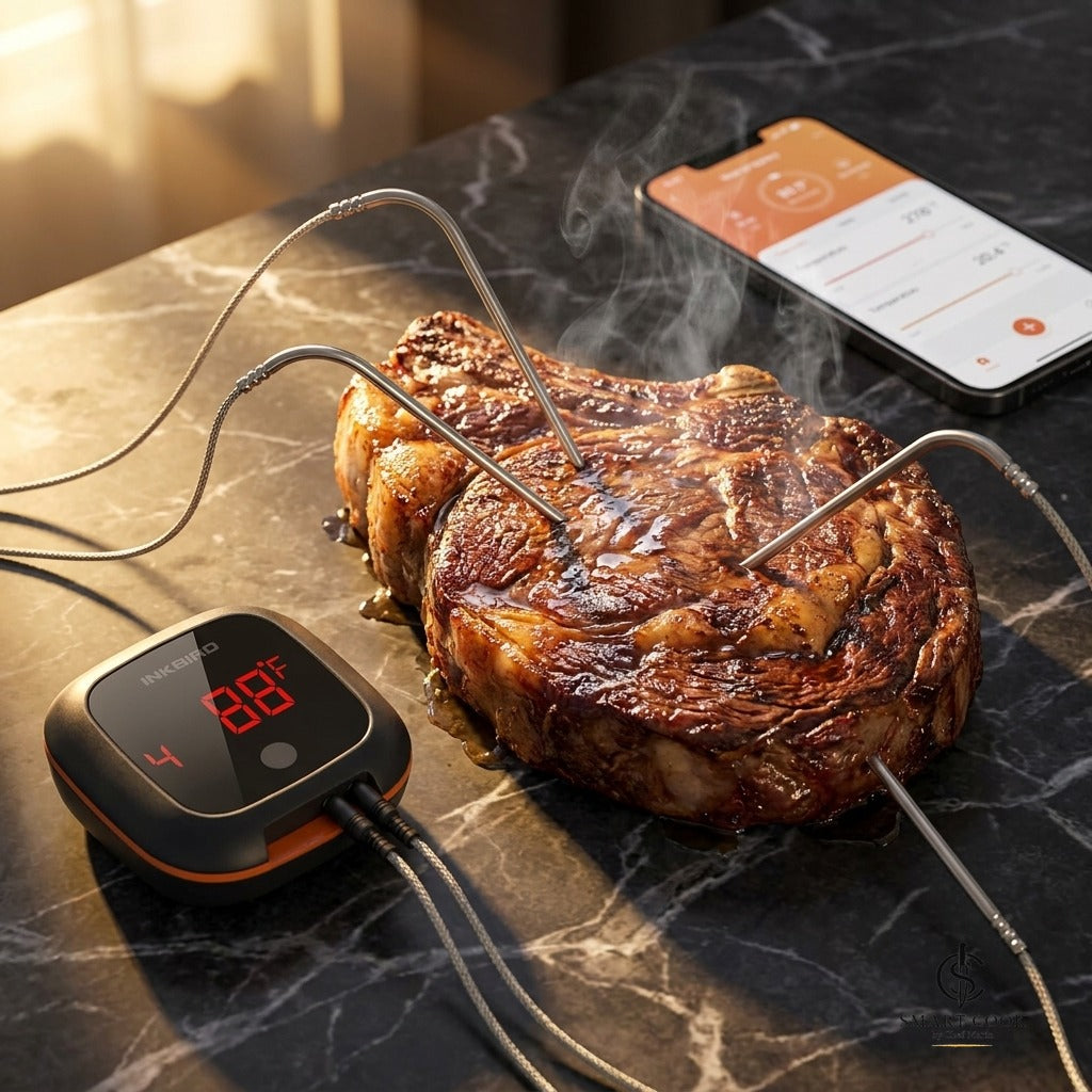Bluetooth Meat Thermometer - Smart Cook by Chef Marín kitchen tool, photo 1 of 6