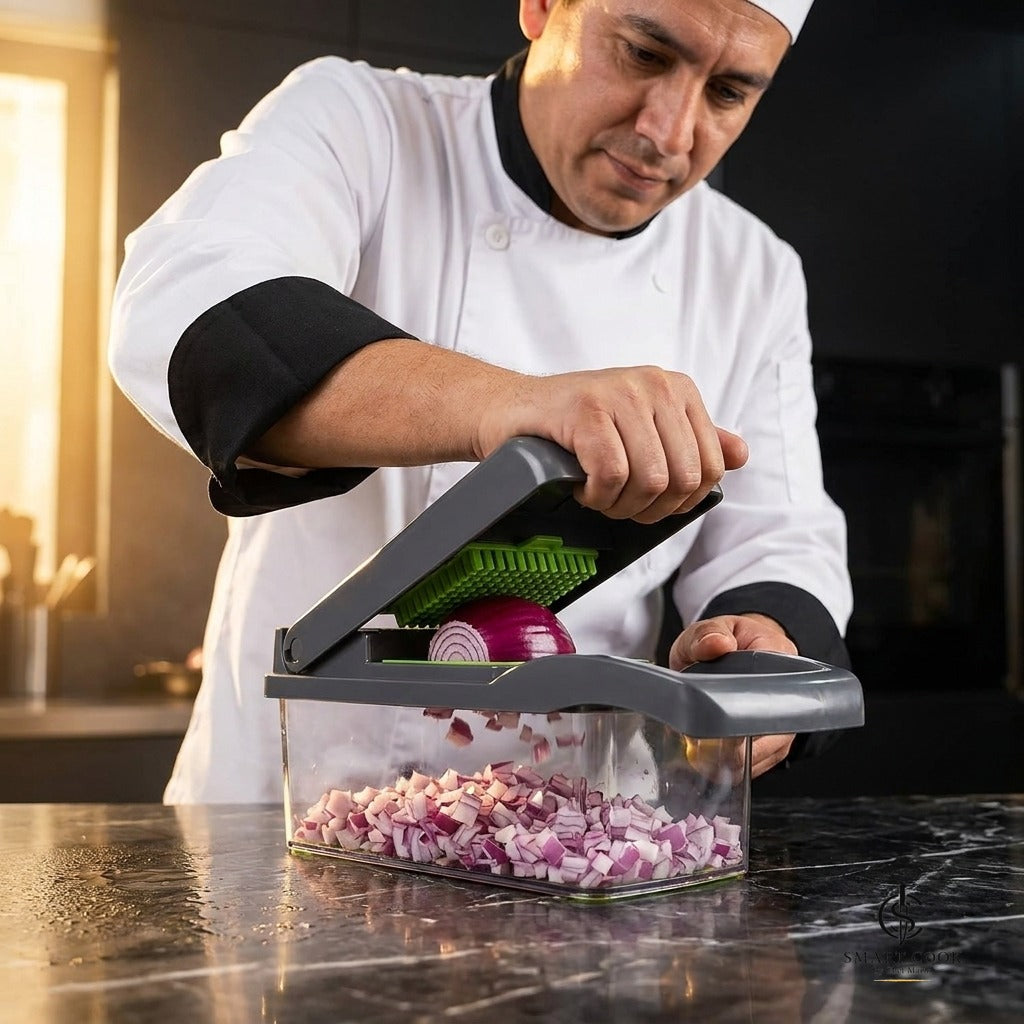 14-in-1 Vegetable Chopper - Smart Cook by Chef Marín kitchen tool, photo 4 of 10