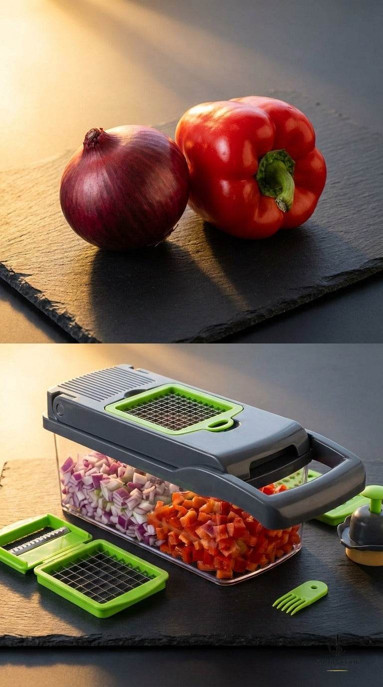 14-in-1 Vegetable Chopper - Smart Cook by Chef Marín kitchen tool, photo 5 of 10
