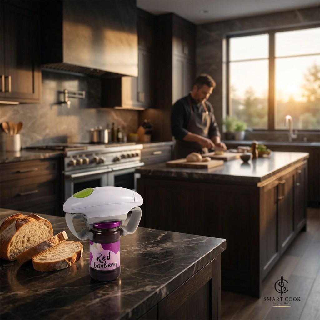 Hands-Free Electric Can Opener - Smart Cook by Chef Marín kitchen tool, photo 4 of 6