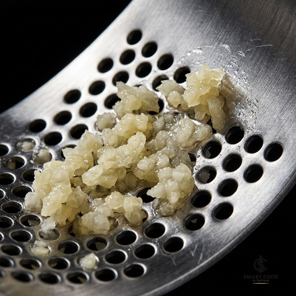 Professional Garlic Press - Smart Cook by Chef Marín kitchen tool, photo 5 of 7